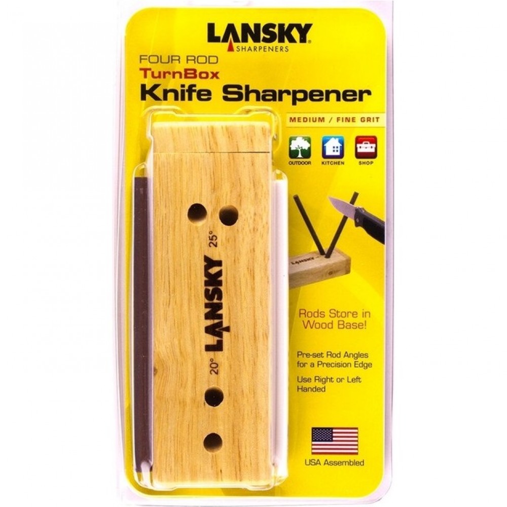 Lansky Turn Box 4 Ceramic Sharpener LCD5D - shop