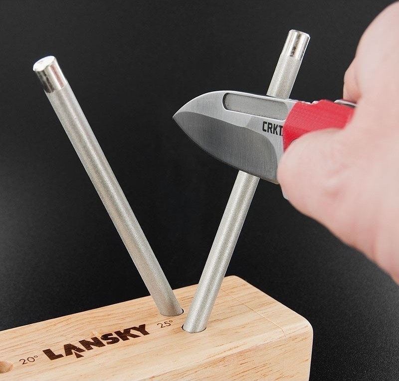 Lansky Four Rod Turn Box Knife Sharpener 